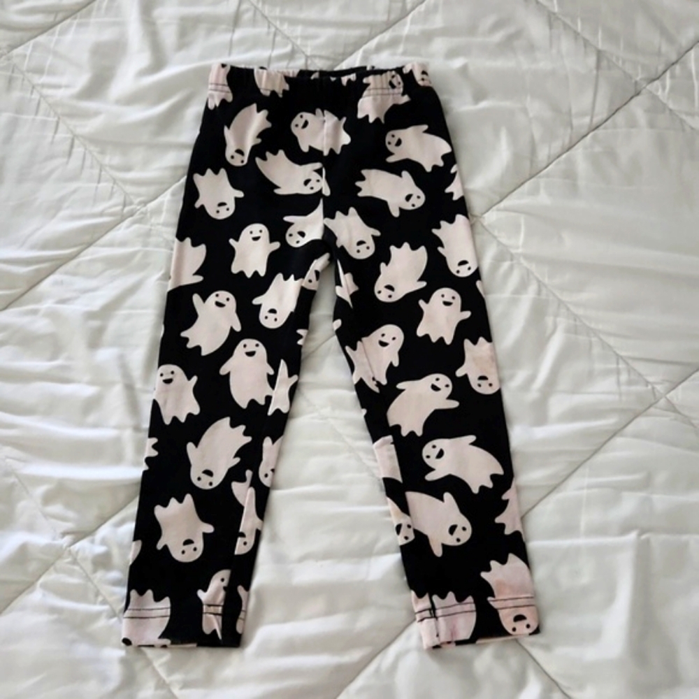 Hanna Andersson Ghost Leggings/ halloween